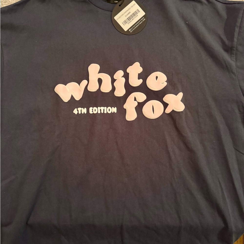 White Fox Oversized Tee
